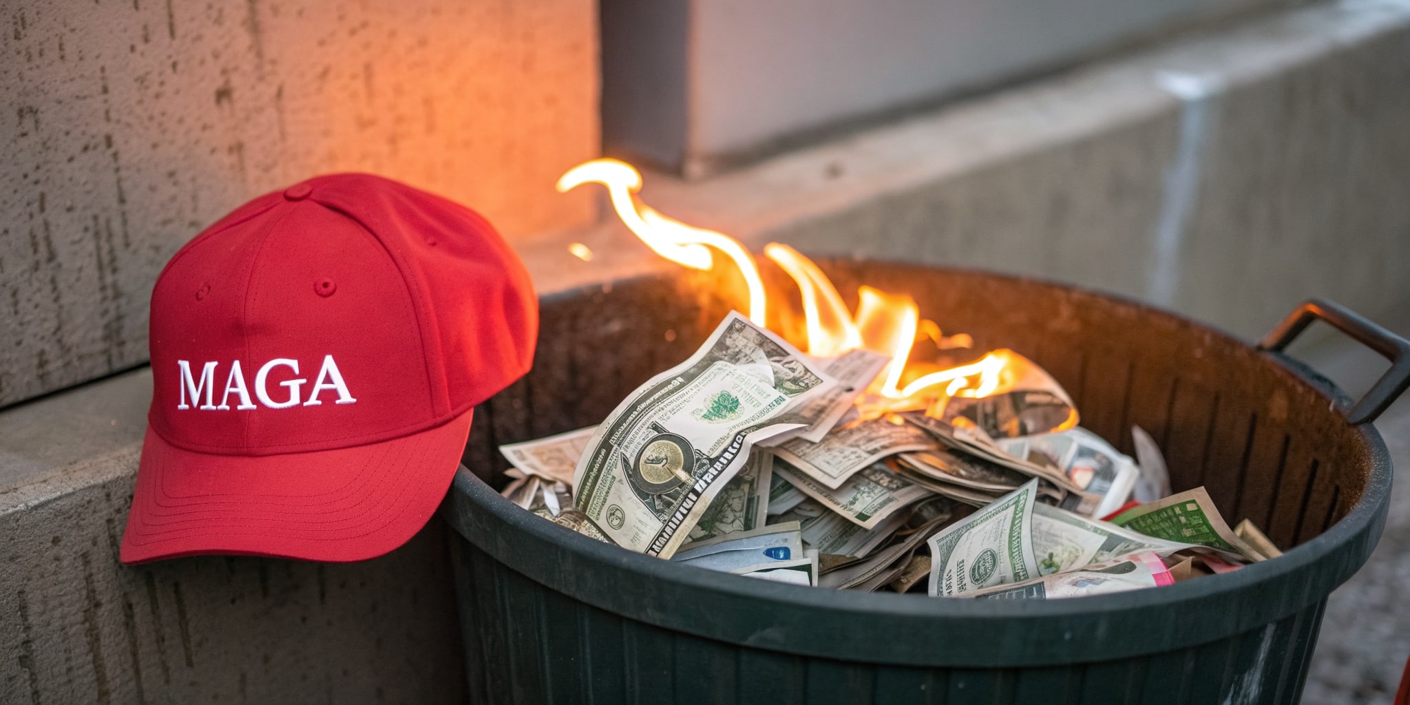 Maybe MAGA should be read 'Maximize Avarice, Gut America'