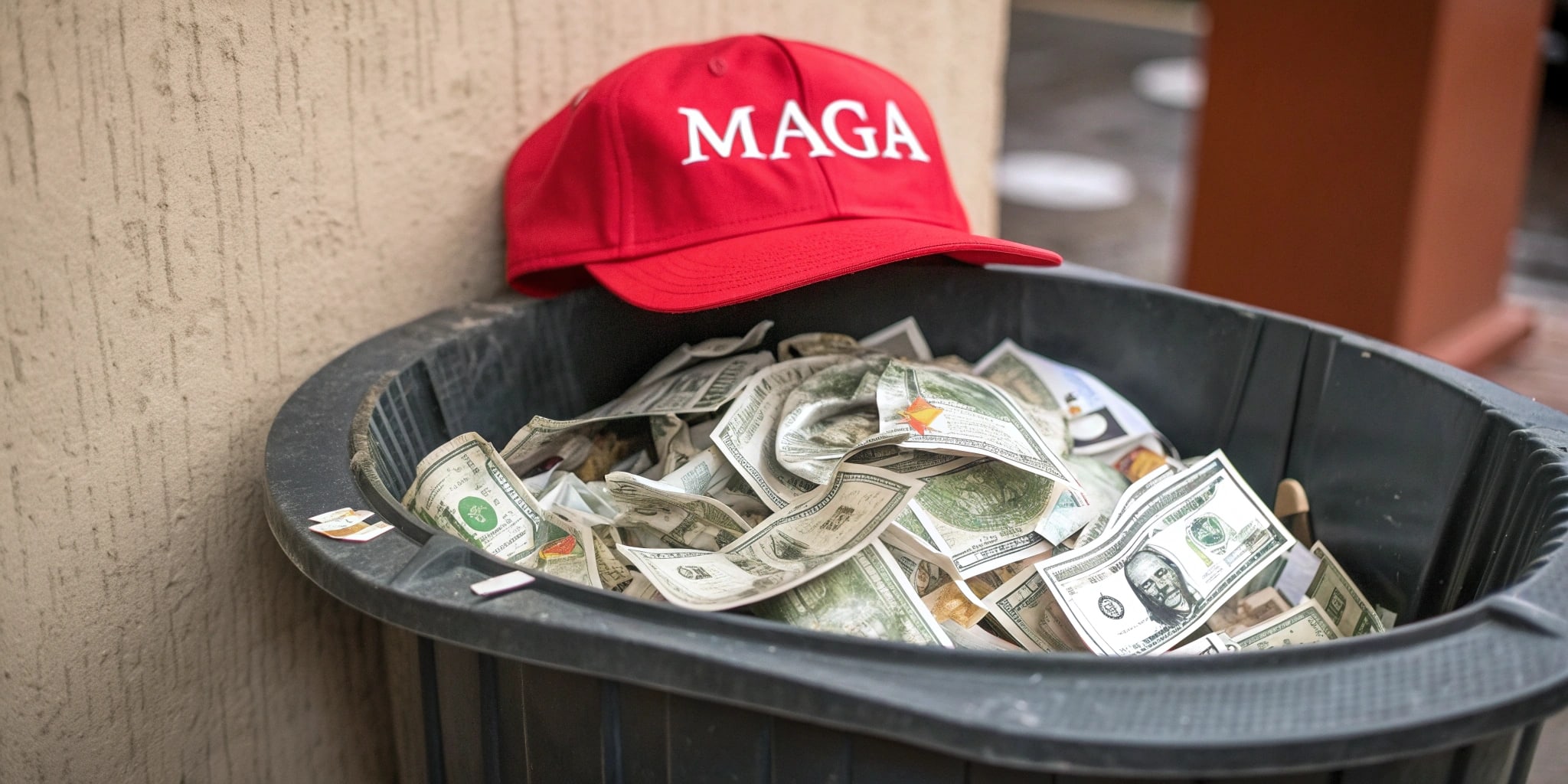 Maybe MAGA should be read 'Maximize Avarice, Gut America'